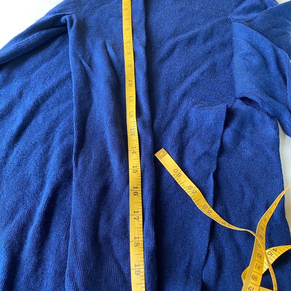 Eileen Fisher Dark Blue Tunic Size XXS 34460 Super Soft Split Side - Picture 5 of 7